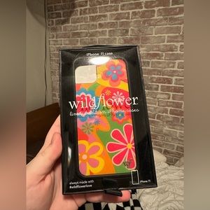 Flower Power iphone 11 wildflower case